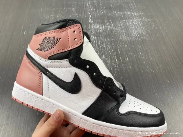 Official Maikesneakers Og Rust Retro Jordan Pink High 1 Nrg 861428-101 Air 0412